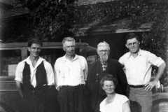 Leo Balitz Fred Balitz, John Kucks, Ernest Balitz, Mary Kucks, circa 1928.