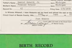 1929-10-10-ArnoldLD1929-Benzie-County-Certified-Birth-Record