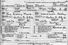 1931-01-03-MooreDJ1931-Birth-Certificate