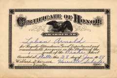 1938-01-28-ArnoldLD1929-Certificate-of-Honor