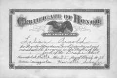 1938-03-25-ArnoldLD1929-Certificate-of-Honor