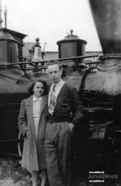 Charlotte Burington and Alvin Arnold, 1941.