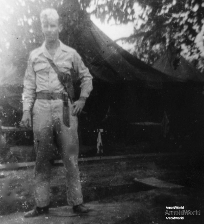 PFC Alvin E. Arnold, India, 1944.