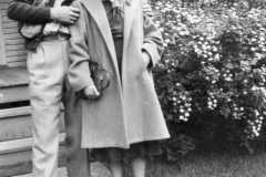 Alvin Arnold and wife Charlotte Burrington, circa 1940.