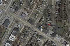 Ernest F. Balitz lived here at 3229 Meadowbrook Court in Toledo, Ohio in February 1942. Google street view from 2021.