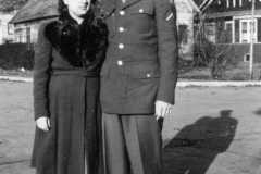 Alvin E. Arnold and wife Charlotte M. Burrington, 1943.