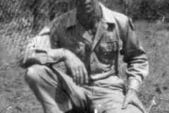 PFC Alvin Arnold, 1945.