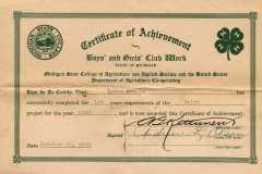 1945-10-19-ArnoldLD1929-Certificate