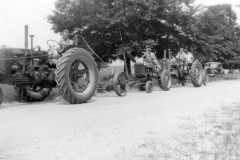 Work Bee at Mary Lee Allison's, circa 1949.