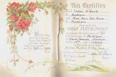 1952-10-18-MooreDJ1931-ArnoldLD1929-Marriage-Certificate