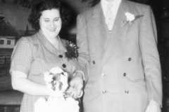 Doris J. Moore and Laban D. Arnold Wedding Reception, October 18, 1952.
