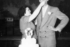 Doris J. Moore and Laban D. Arnold Wedding Reception, October 18, 1952.