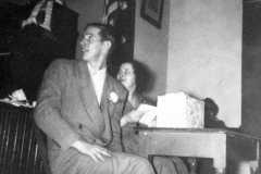 Doris J. Moore and Laban D. Arnold Wedding Reception, October 18, 1952.