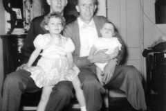Laban and Allen Arnold with Carol and Roger Arnold, 1952.