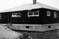 House building in-process, 4086 Bexley Drive, Muskegon, 1961.