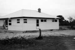 House building in-process, 4086 Bexley Drive, Muskegon, 1961.