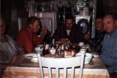 1963-11-15-Honor-Deer-Season-Honor-BalitzTM1896-ArnoldAF1921-ArnoldLD1929-ArnoldDS1890-MulderRon-at-Dinner-Table
