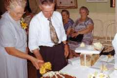 Tracie M. Balitz and Daniel Simon Arnold celebrate their 50th wedding anniversary. July 3, 1966.