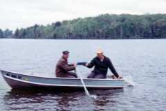 Herendeene Lake, Almira Township, MI, 1968.