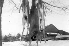 Deer season in Honor, 1969.