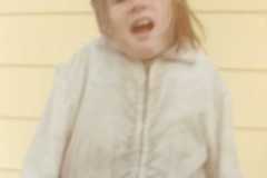 Valerie at Bexley home, 1970.