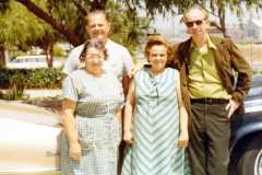 Walt and Alice Young with Charlotte and Alvin, 1971.