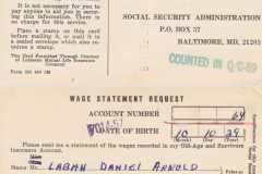 1971-02-04-ArnoldLD1929-Social-Security-Wage-Statement-Request