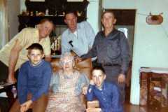 Allen, Laban, Daniel, Michael, Tracie, and Daniel Arnold,April 1971.