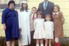 Joyce Arnold's high school reunion, June 1971.