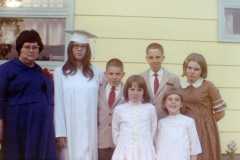 Joyce Arnold's high school reunion, June 1971.