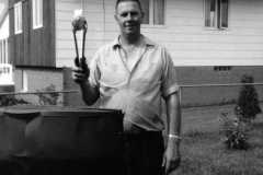 Laban Arnold cookout, 1971.