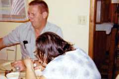 Laban and Doris, Bexley, July, 1971.