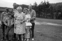 Daniel, Mike, Laban, Tracie, Joyce, Eleanor and Allen Arnold, 1971.