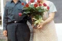 Daniel and Tracie Arnold Anniversary, July 1971.