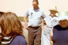 Sleeping bear, Laban and Tracie Arnold, July 1971.