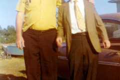 Alvin Arnold visits Laban, summer 1971.