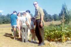 Alvin Arnold visits Laban, summer 1971.