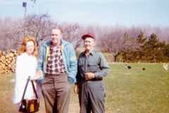 Eleanor, Allen, and Daniel Arnold, May 1972.