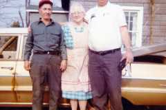 Daniel, Tracie and Laban Arnold, May 1972.