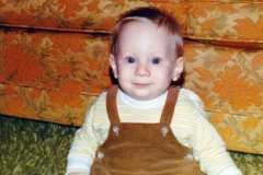 Scott Suderno, 8.5 months old, May 1972.