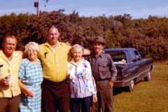 Allen, Tracie, Laban, Clara, Dan, 1972.