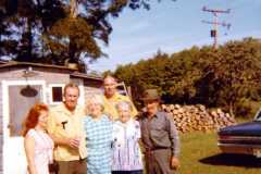 Eleanor, Allen, Tracie, Laban, Clara, Dan, 1972.