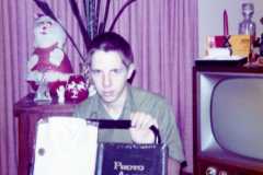 Dan Arnold, Christmas 1972.