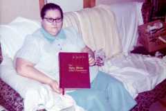 Doris Arnold, Christmas 1972.