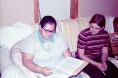 Doris Arnold, Christmas 1972.