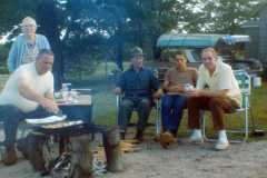 Trout fry, Arnold homestead, June 1973.