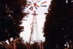 windmill on the Arnold homestead, July 1973.