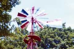 windmill on the Arnold homestead, July 1973.