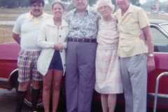 at the Arnold homestead, October 1973.