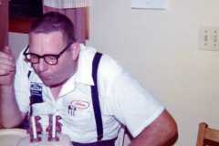 Laban Arnold birthday, October 1973.